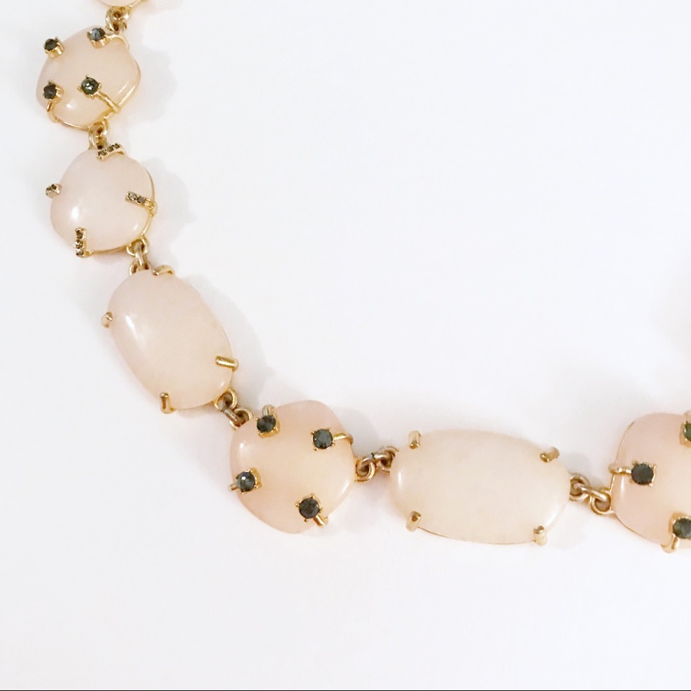 BaubleBar • Rose Quartz & Smoky Crystal Necklace - Picture 3 of 6